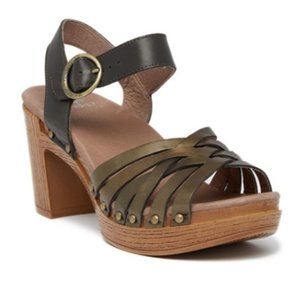 Dansko Bronze Women's Platform Sandals